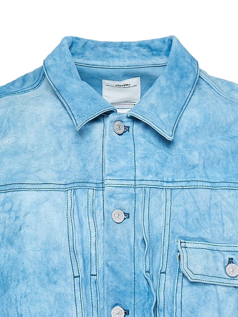 visvim pleated leather jacket outlook