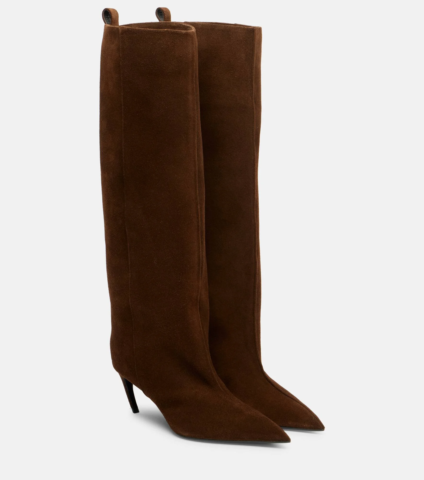Lea 65 suede knee-high boots - 1