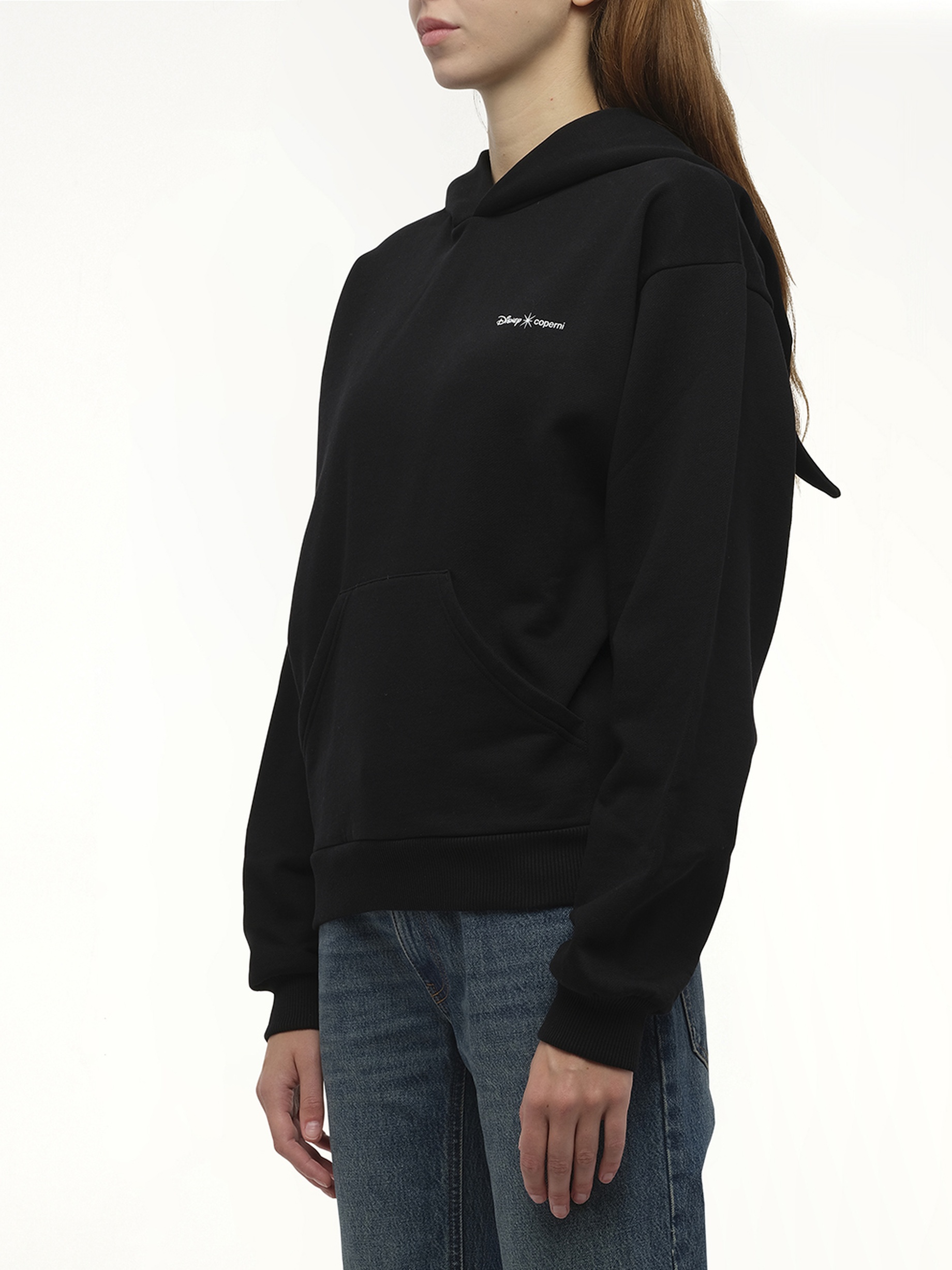 Disney x Coperni Maleficent Hoodie in Black - 5