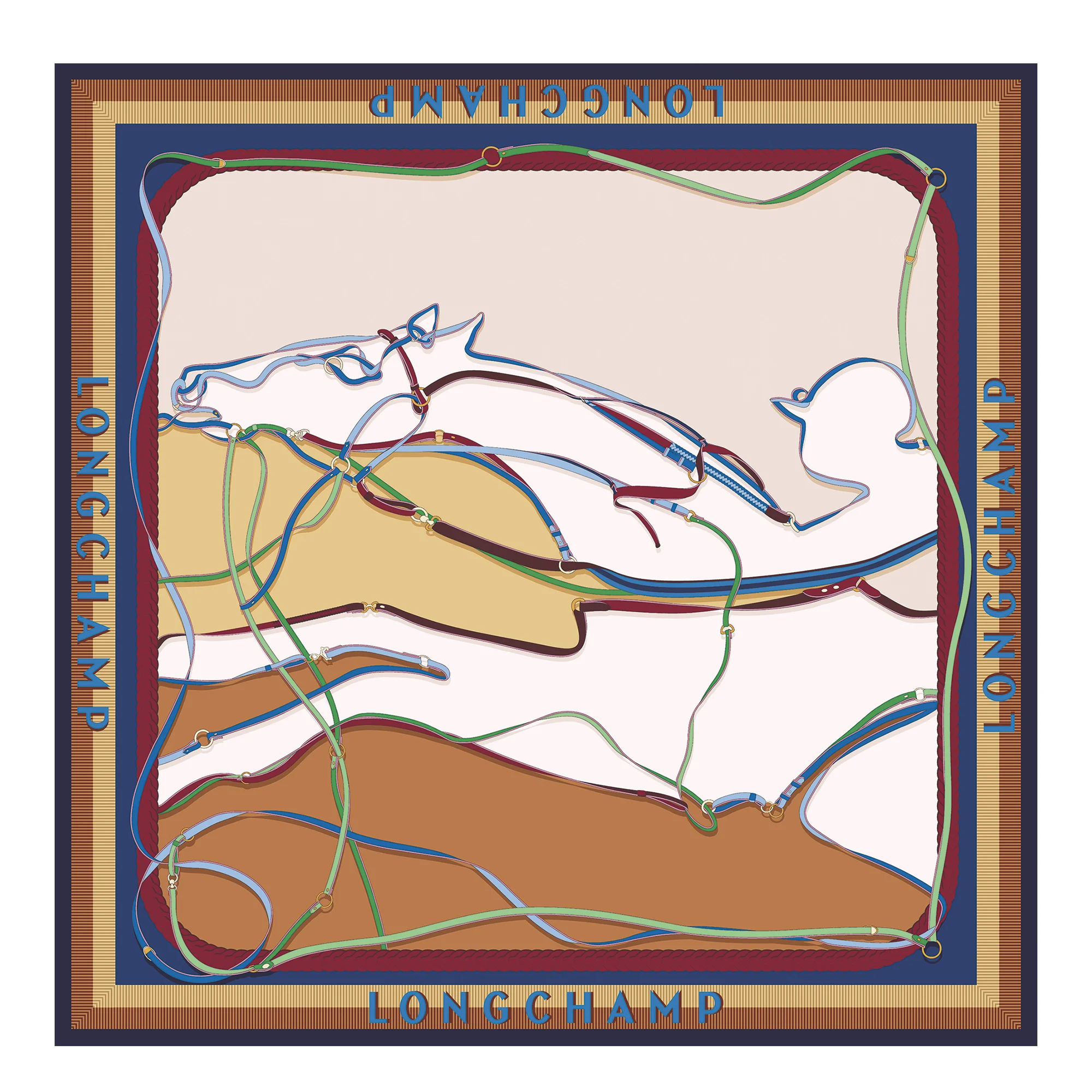 A Toute Allure Silk scarf 90 - 1