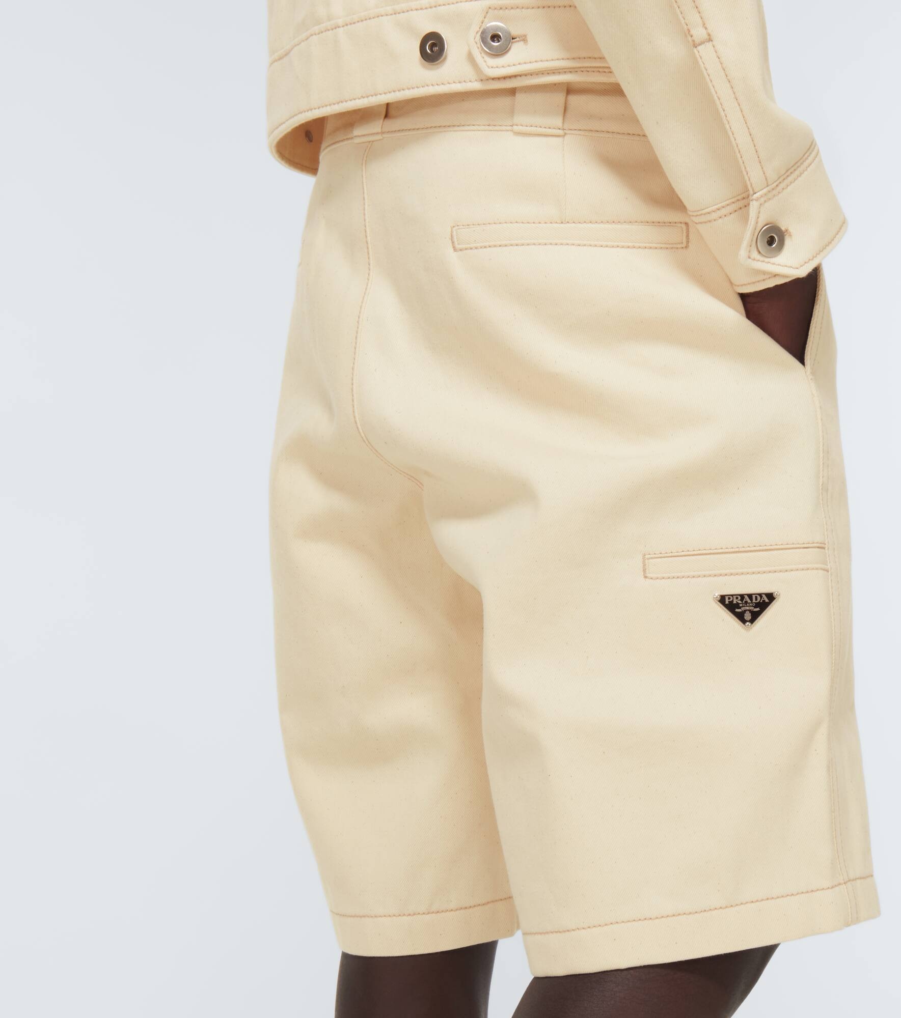 Denim Bermuda shorts - 5