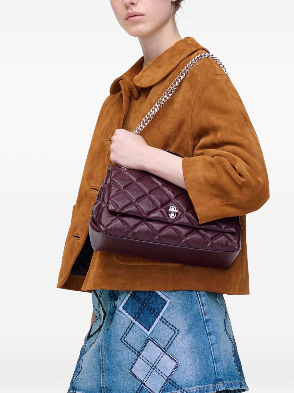 medium The Quilted Dual Convertible shoulder bag - 2