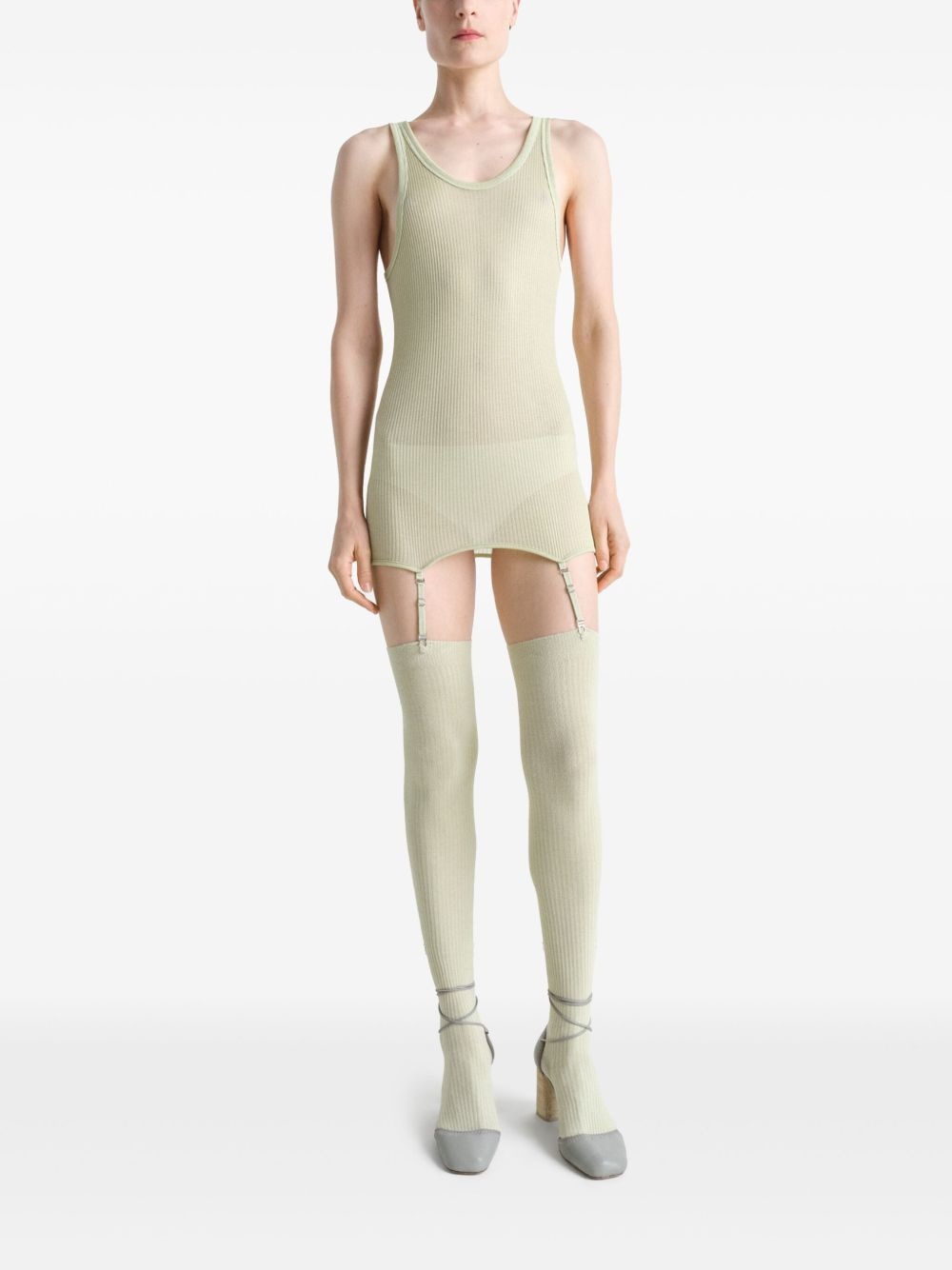 suspenders tank top - 2