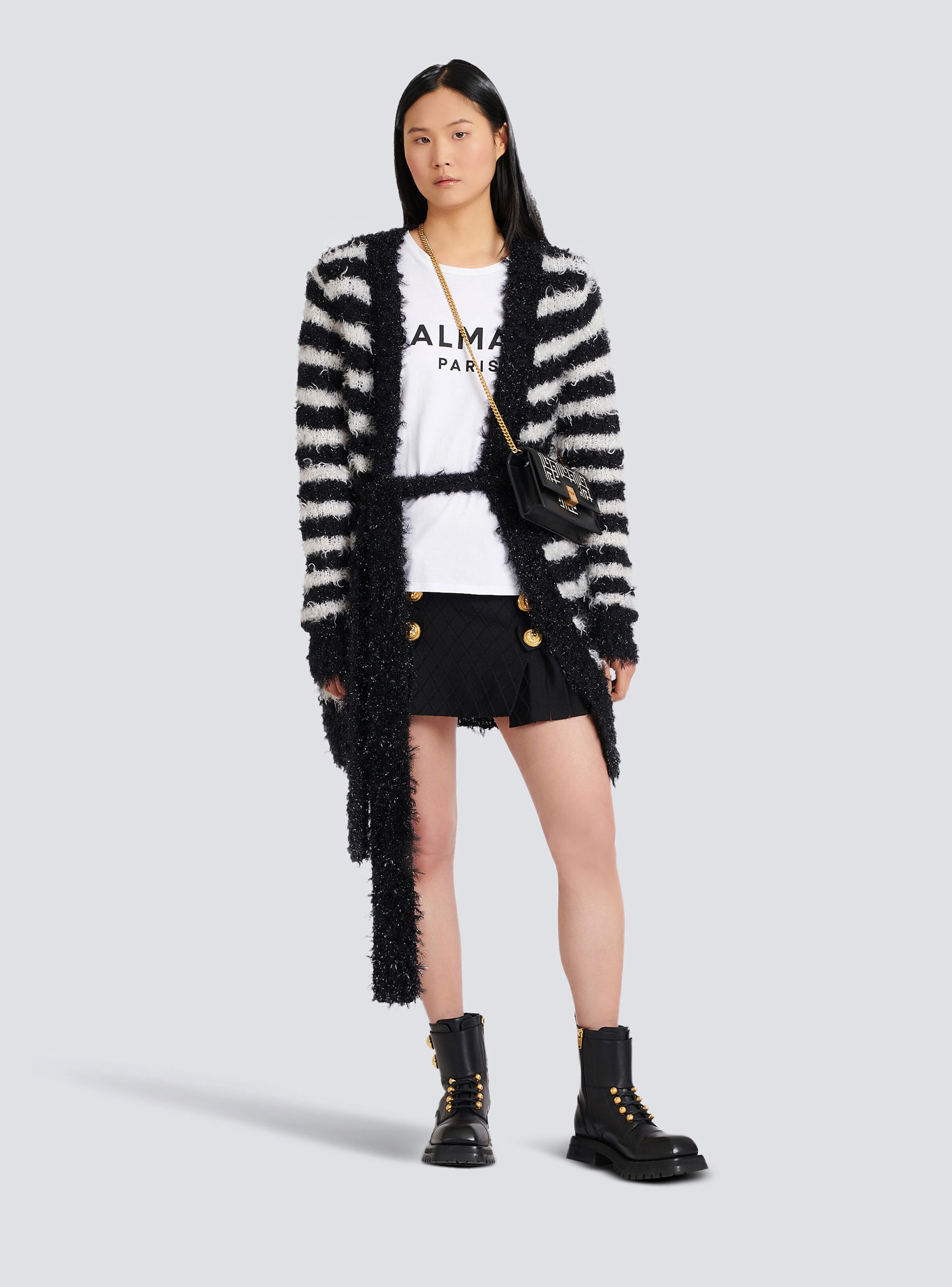 Knit pleated skirt - 3
