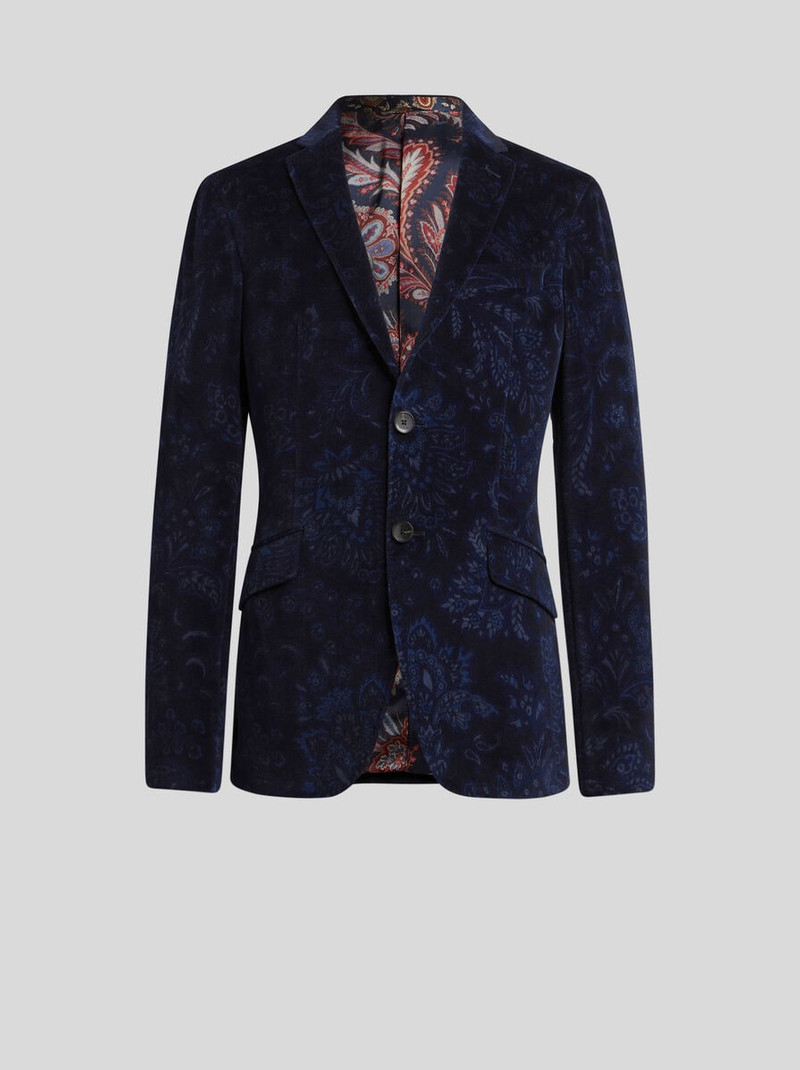 SINGLE-BREASTED JACQUARD JACKET 1