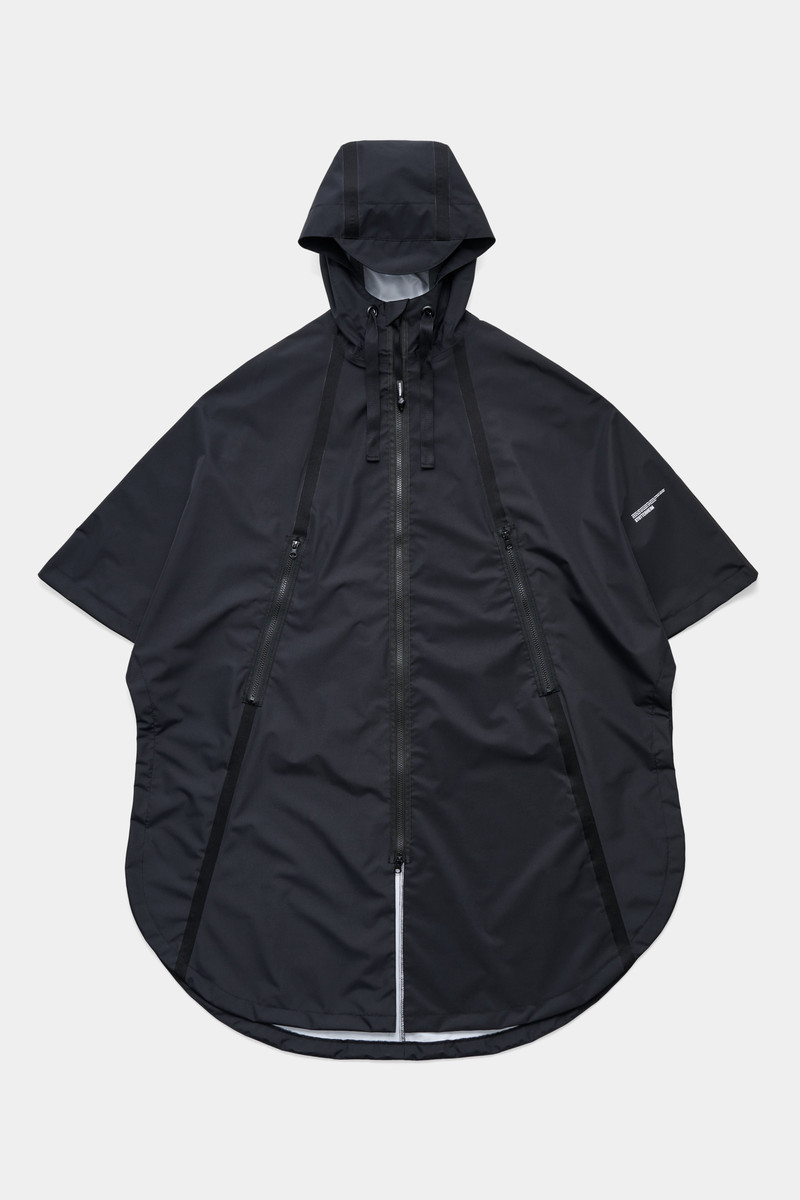 Concert Tape Poncho Black 5