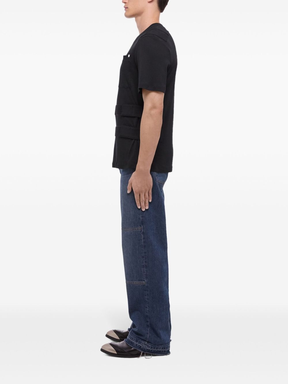 touch-strap T-shirt - 4