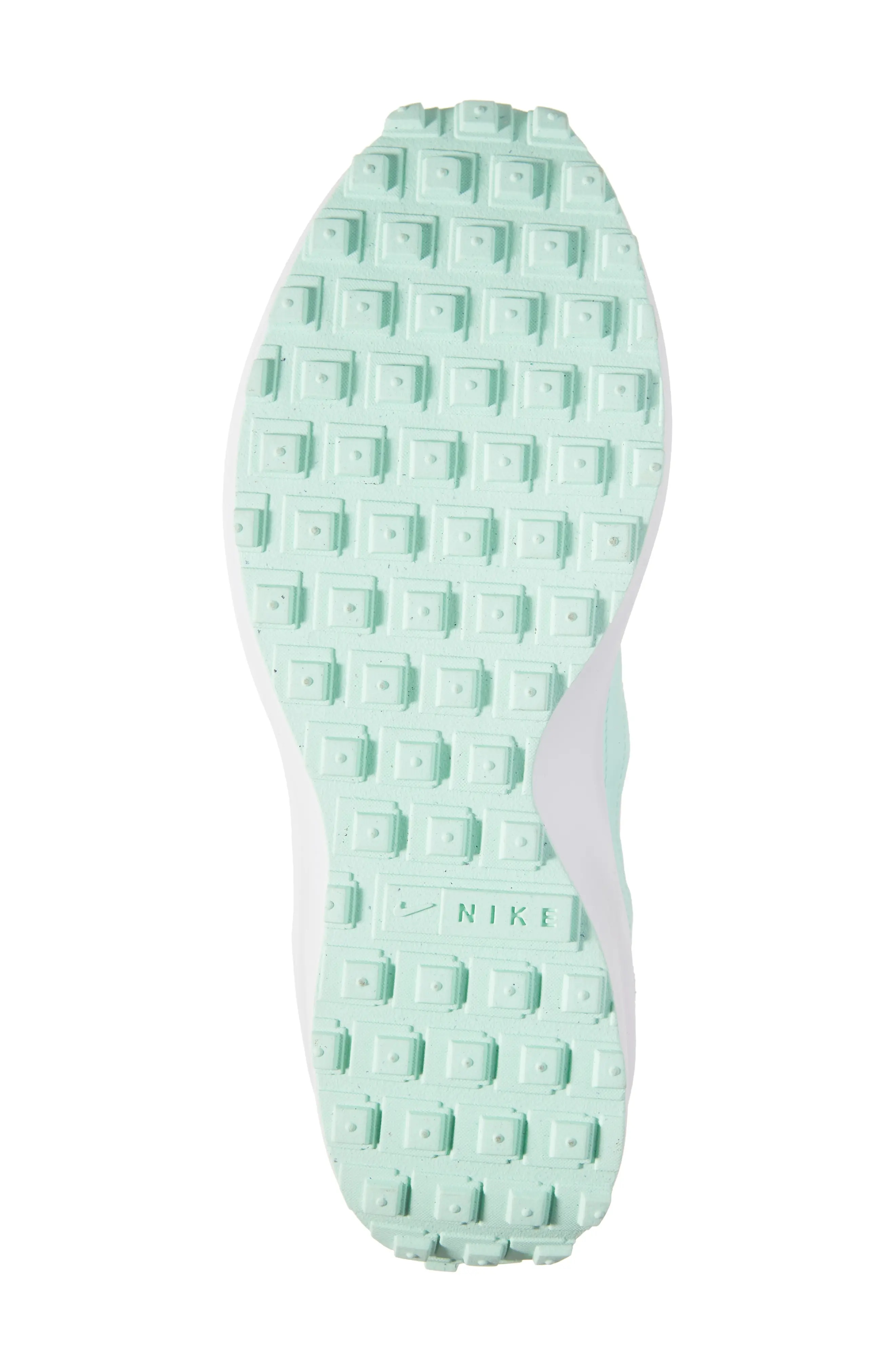 Waffle Debut Sneaker in White/Mint Foam - 7