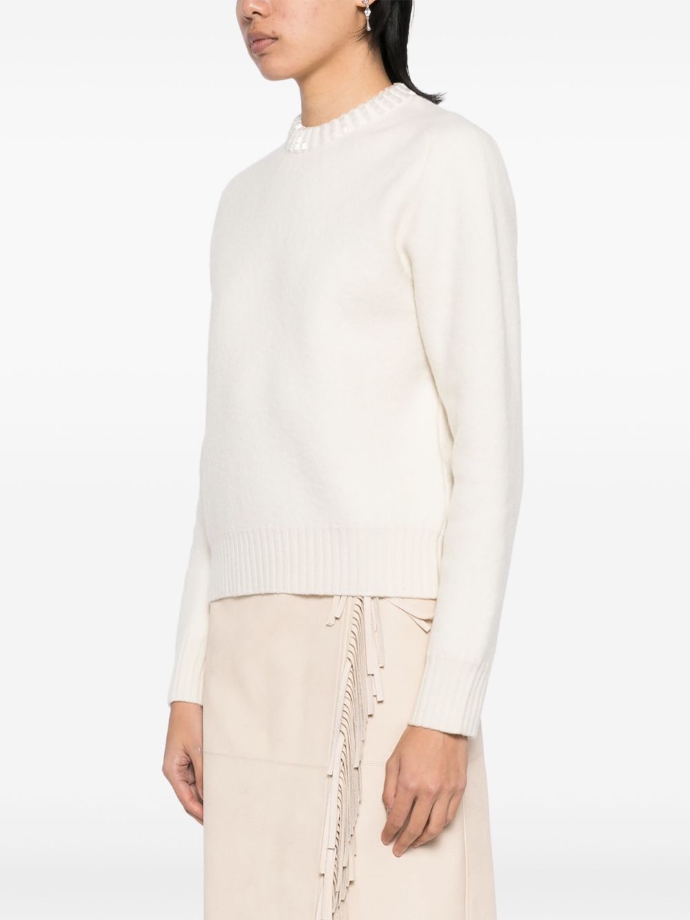 long-sleeve crew-neck jumper - 3