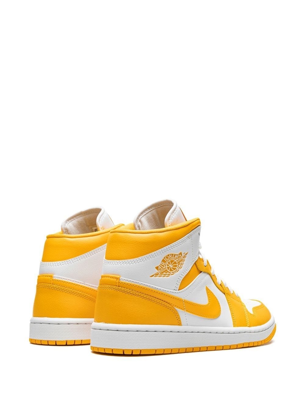 Jordan 1 Mid "White/University Gold" sneakers - 3