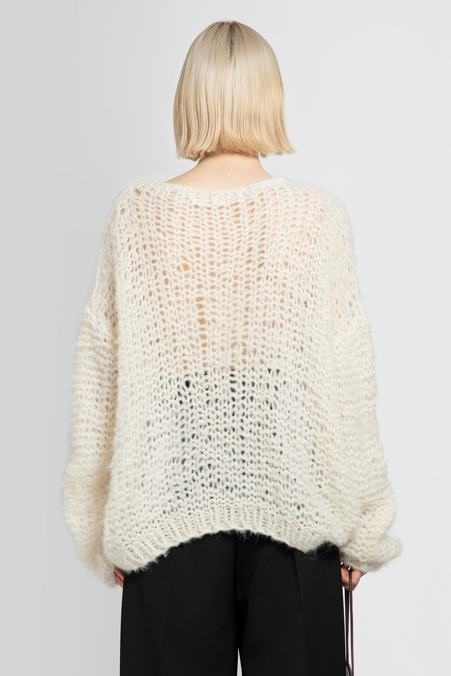 THE ROW WOMAN OFF-WHITE KNITWEAR - 3