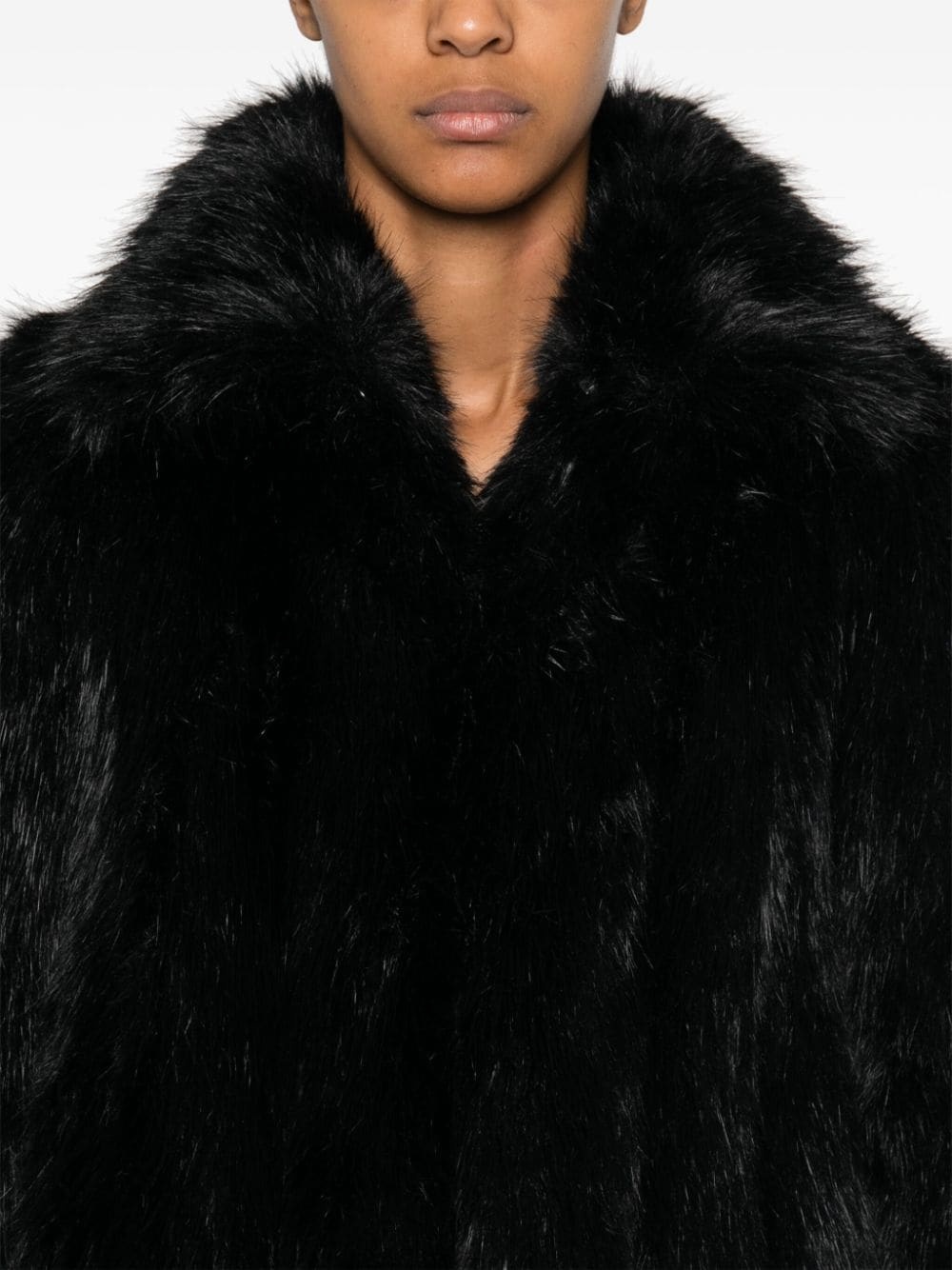 【BALENCIAGA】Ski Reversible Faux-fur Jacket ジャケット Women's Ski Reversible Faux-fur Jacket in Black | Balenciaga US