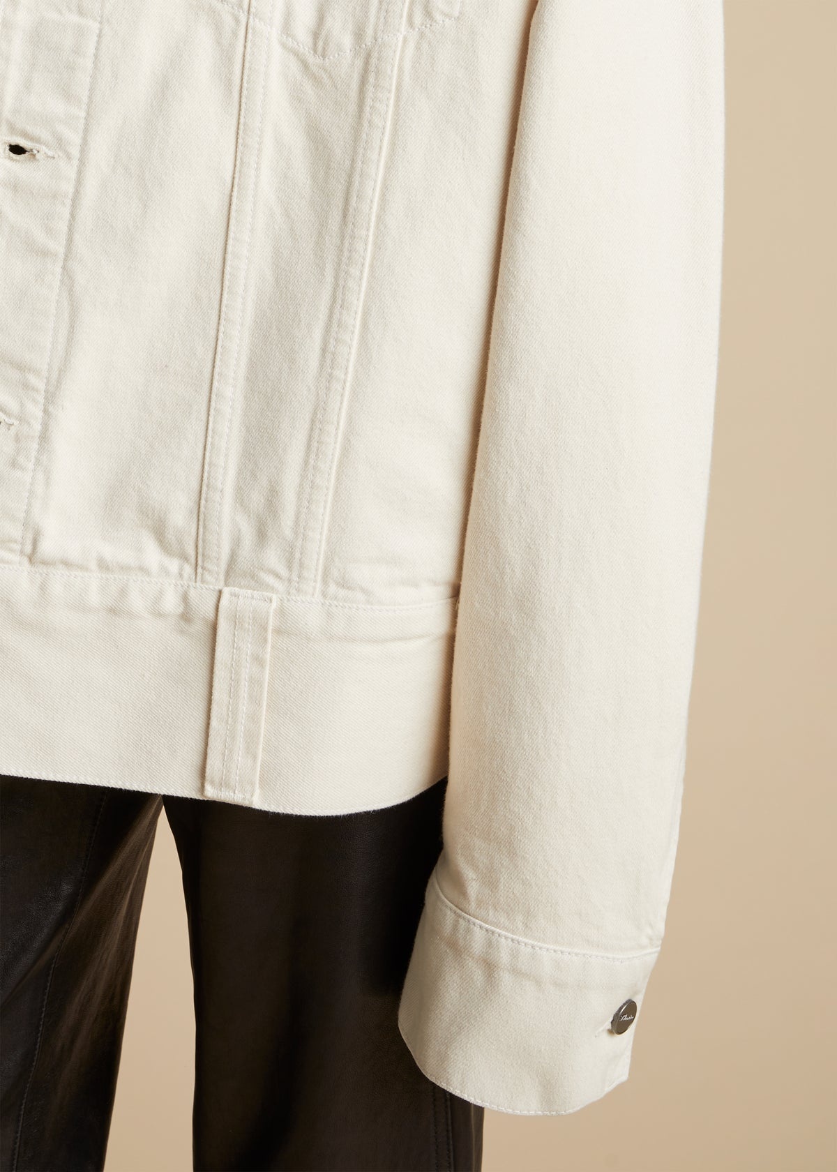 The Grizzo Jacket in Ivory - 5