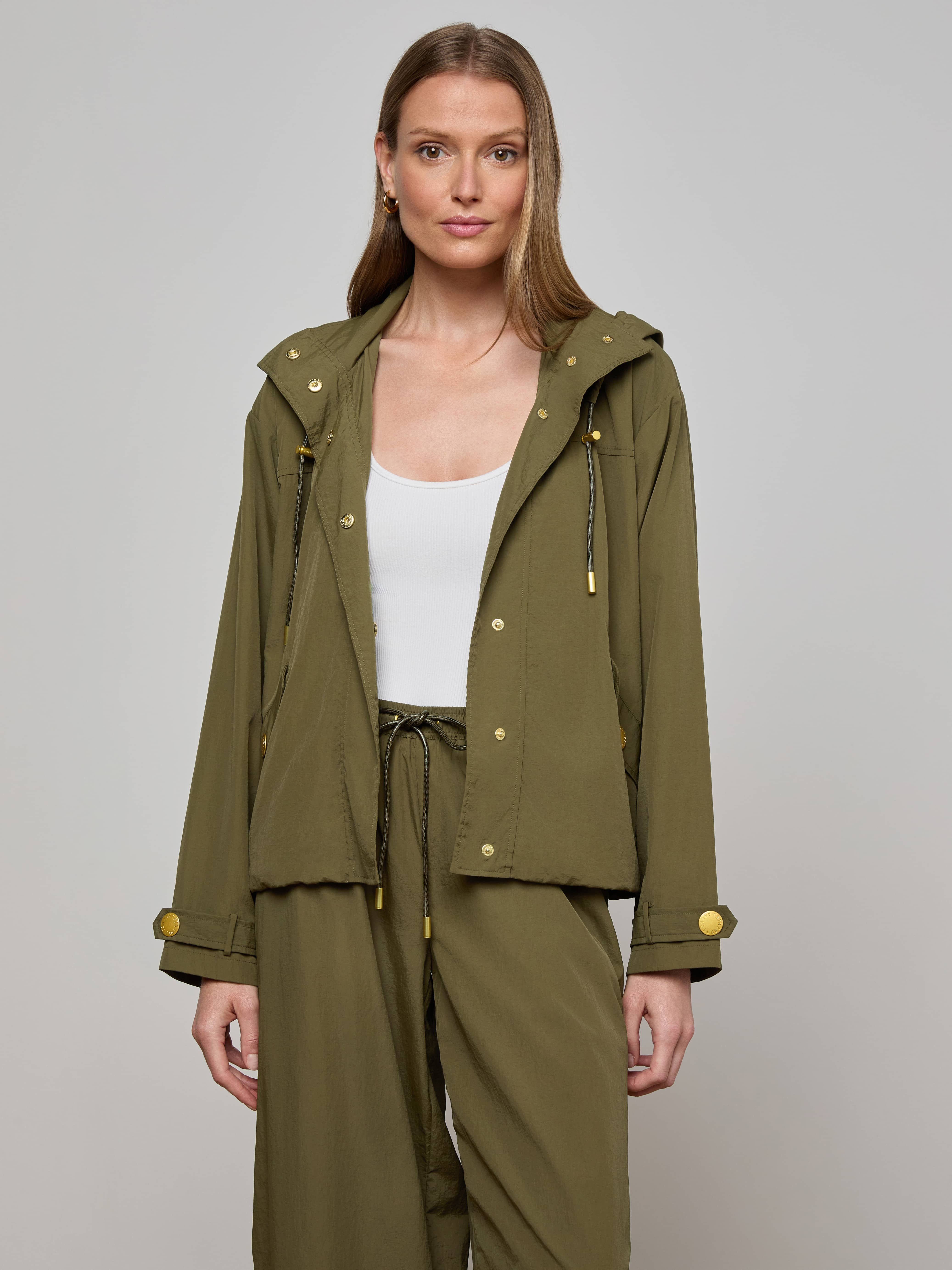 Geovana Hooded Windbreaker - 2