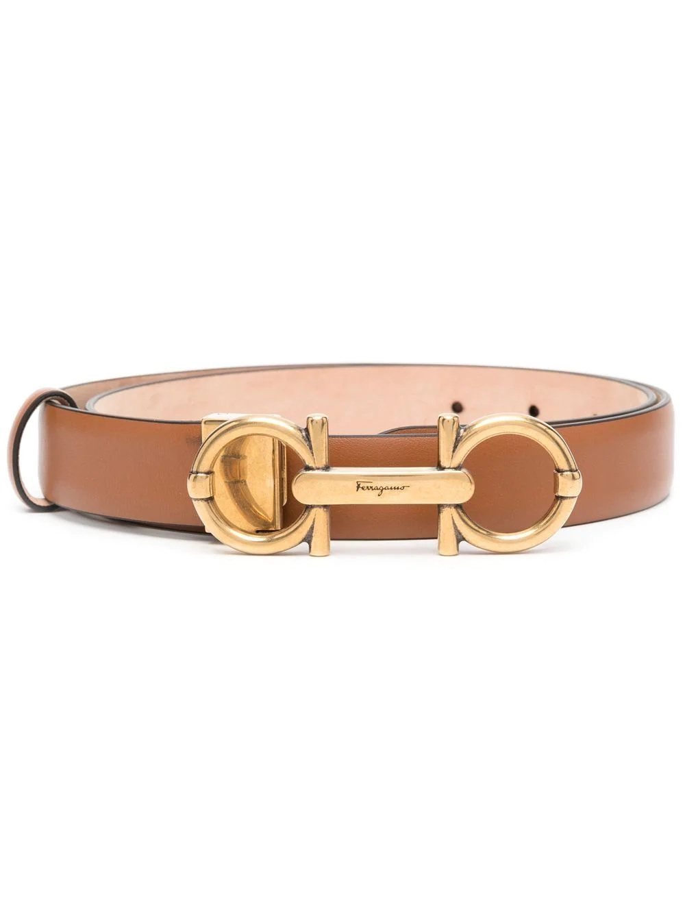 Gancini-buckle belt - 1