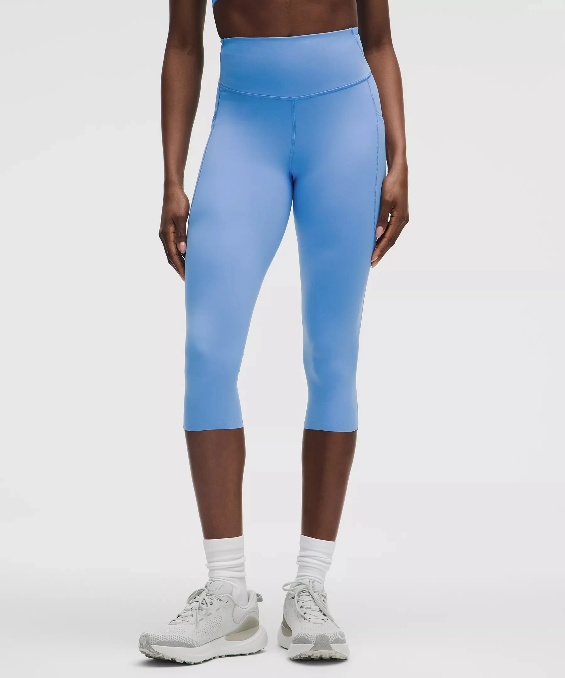 Fast and Free High-Rise Crop 19" *5 Pocket - 1