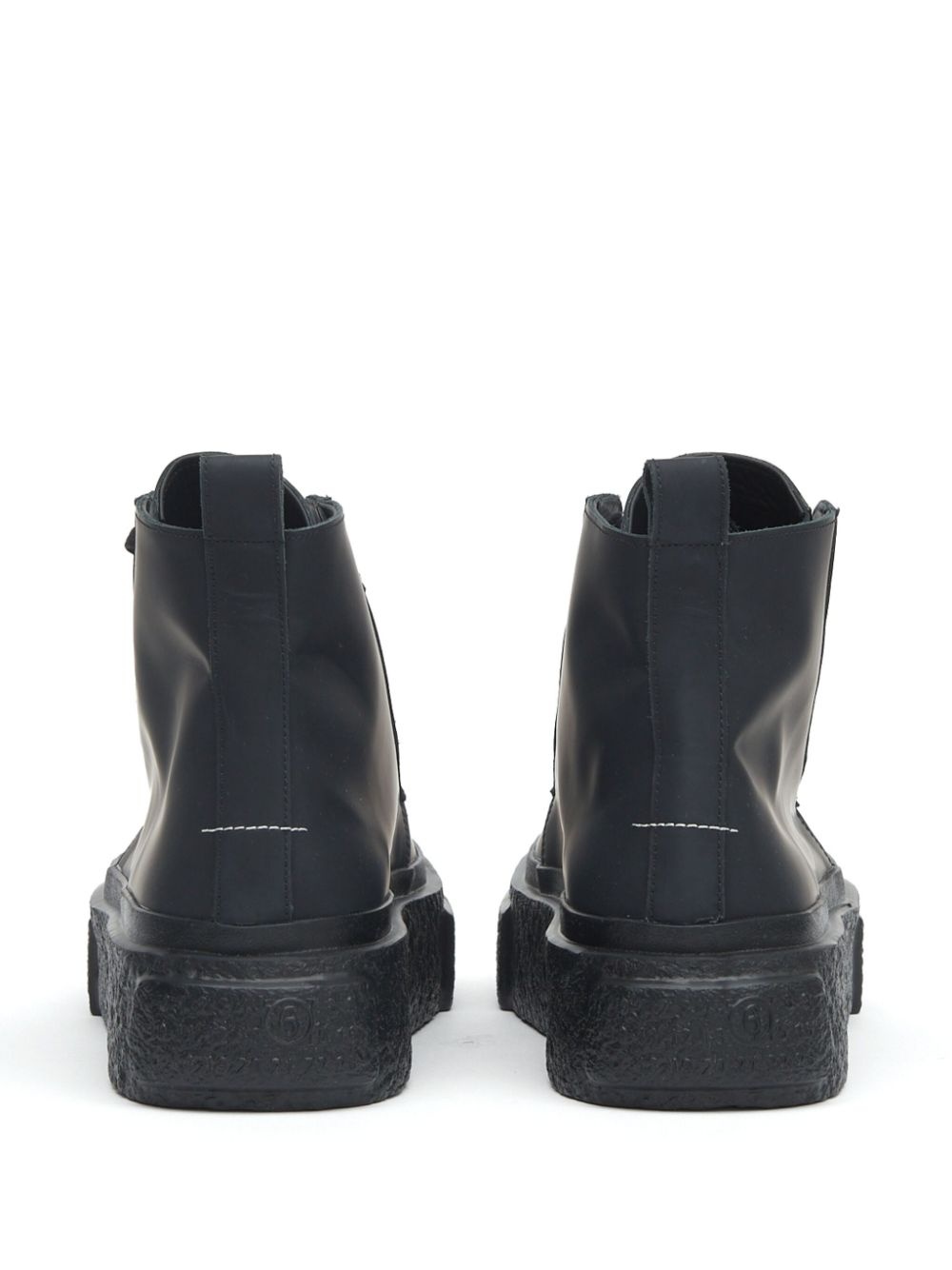 HIGH-TOP LEATHER SNEAKERS - 3