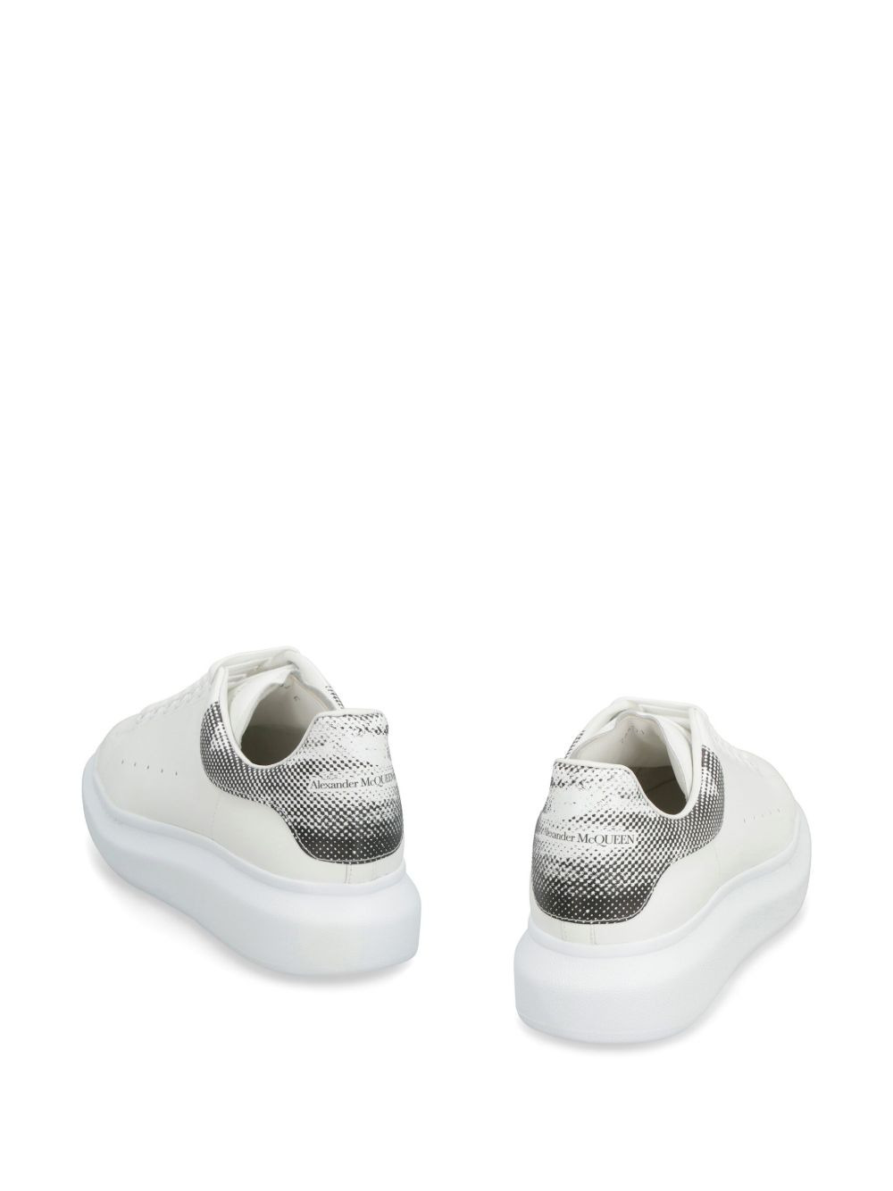 logo-print lace-up sneakers - 3