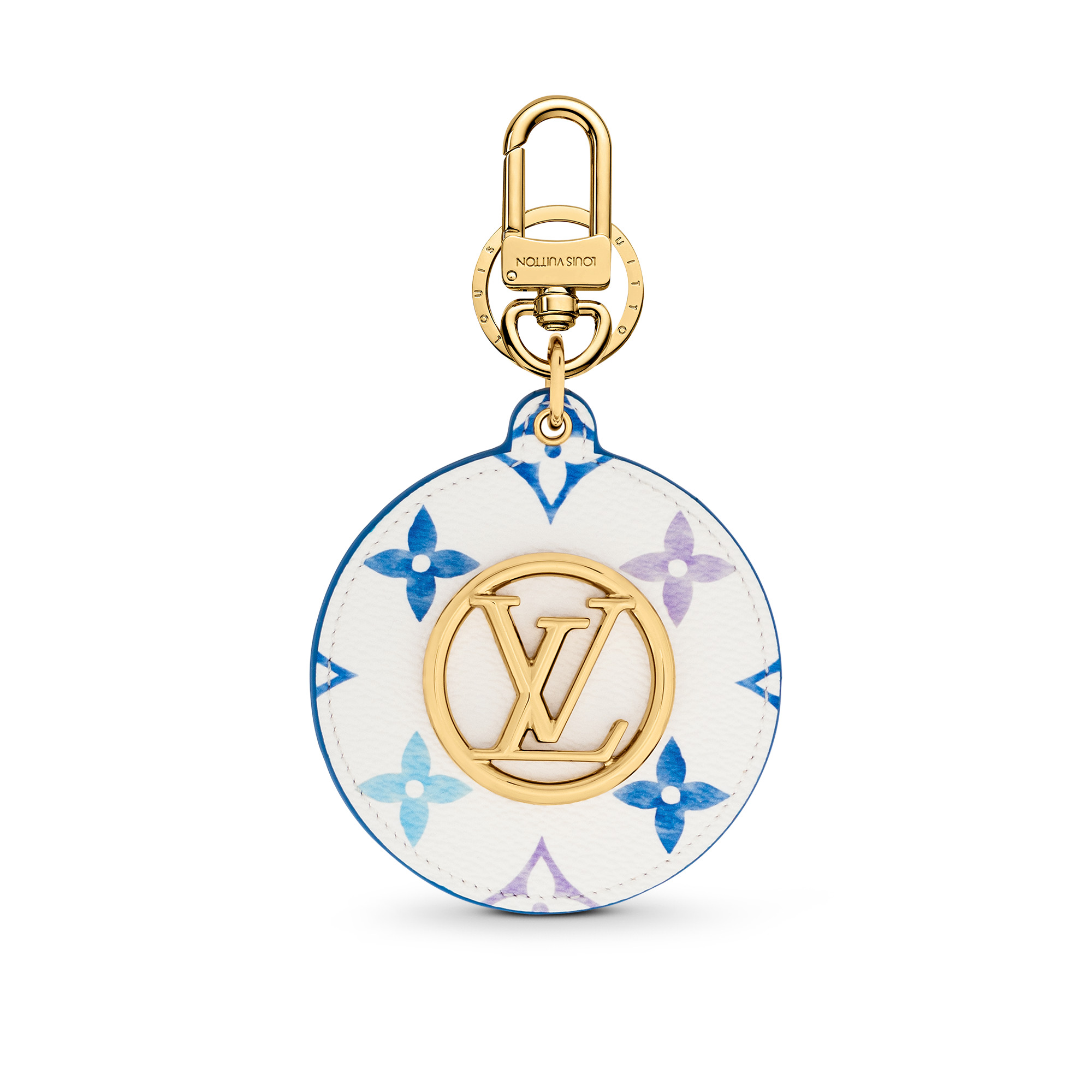 Louis Vuitton Vivienne Bike Bag Charm and Key Holder Ecru Metal