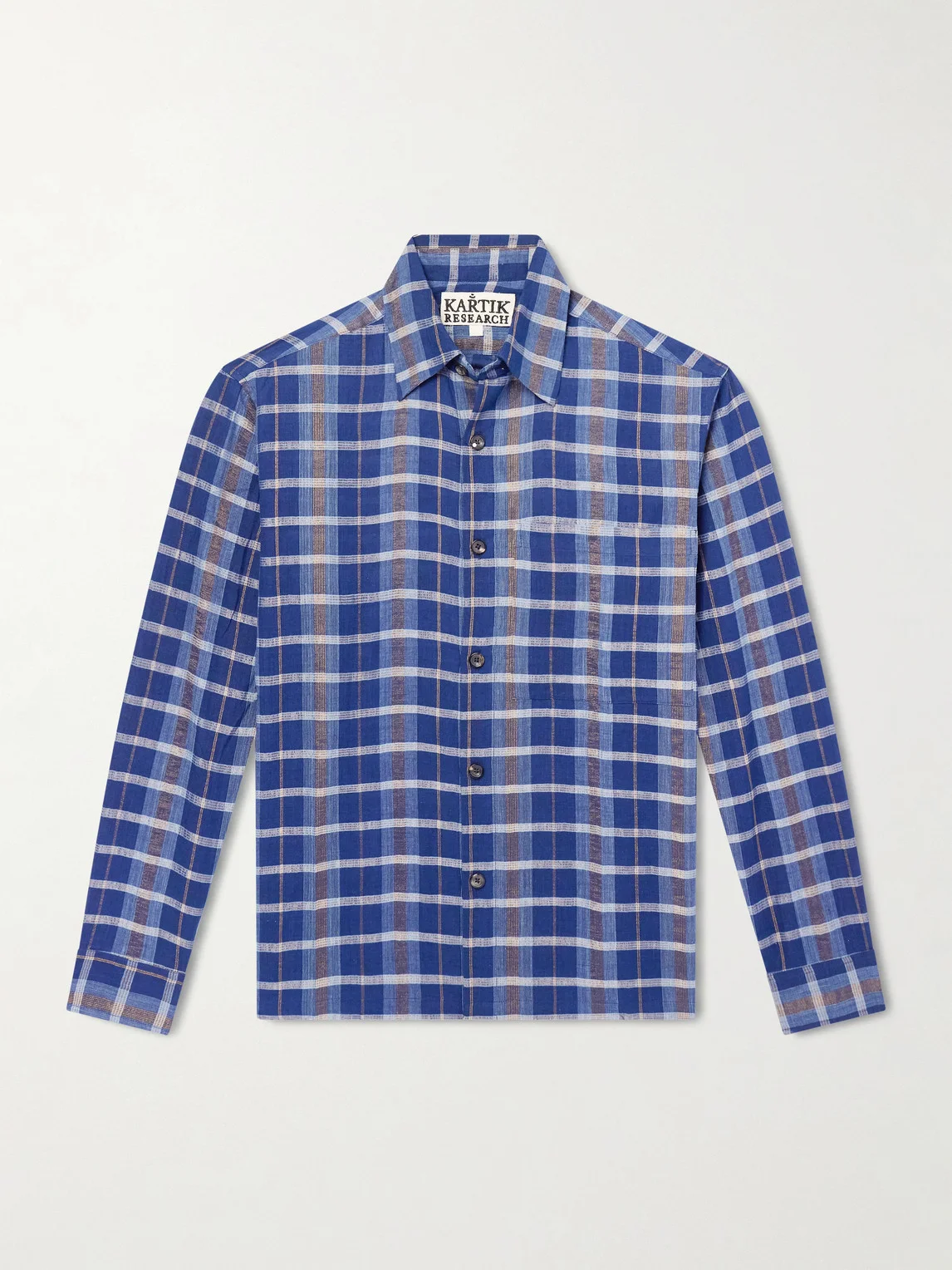 Patadui Checked Cotton Shirt - 1