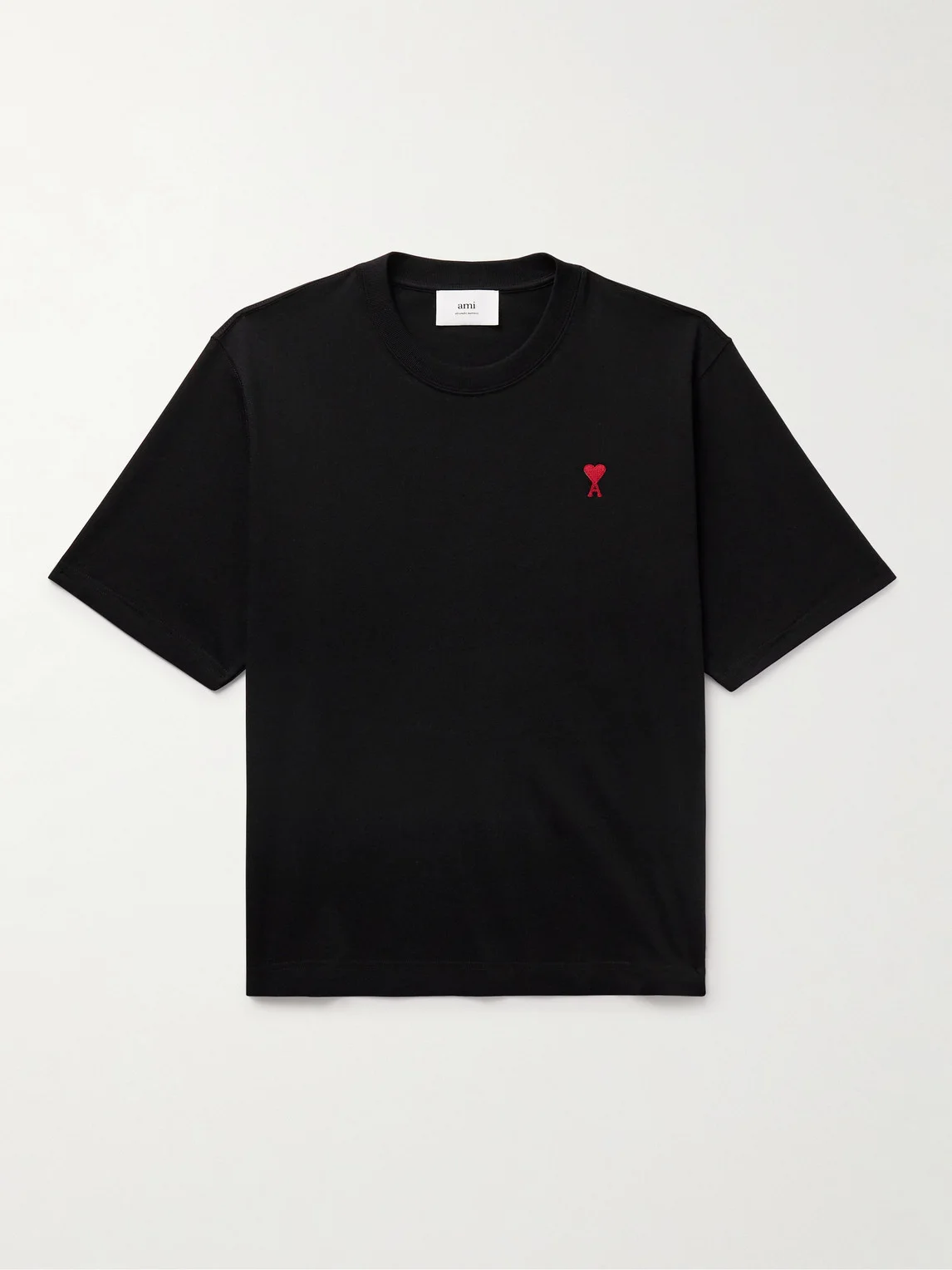 Logo-Embroidered Organic Cotton-Jersey T-Shirt - 1