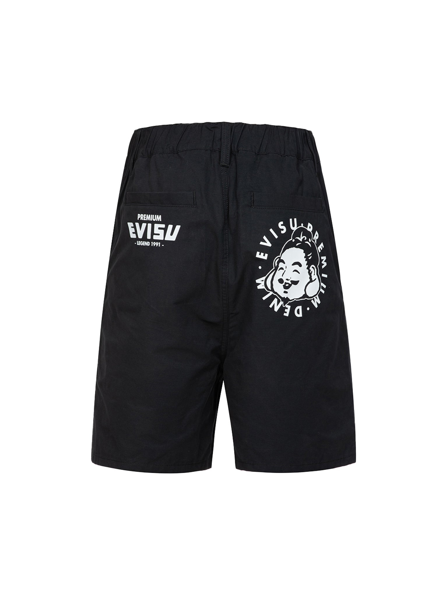 PLAYFUL GODHEAD PRINT OVERSIZED WOVEN SHORTS - 13