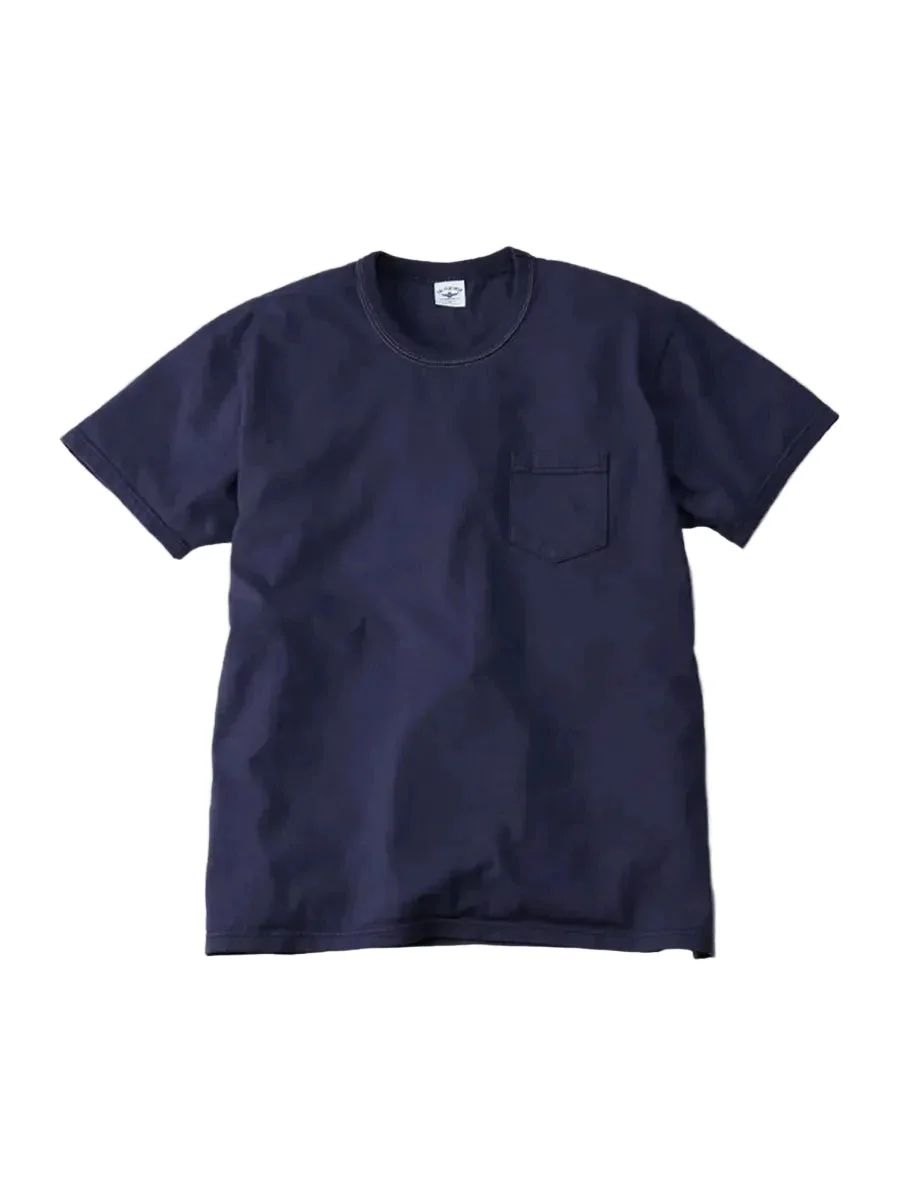 FN-THC-101P Three Needle Loopwheel Pocket Tee Nasukon - 1
