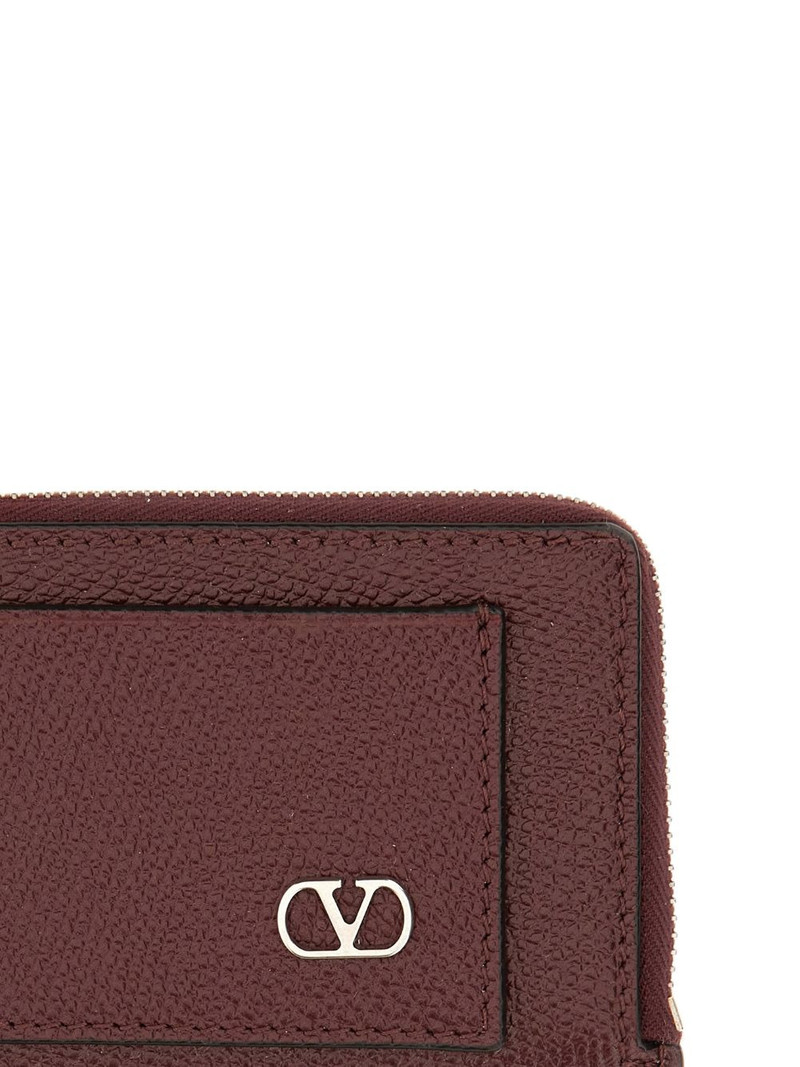 Valentino VLogo zip leather wallet outlook