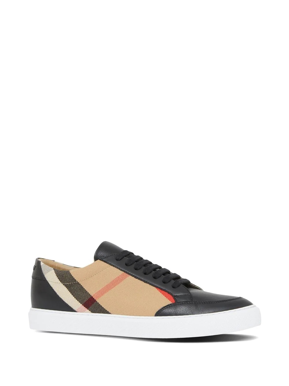 House Check-print lace-up sneakers - 2
