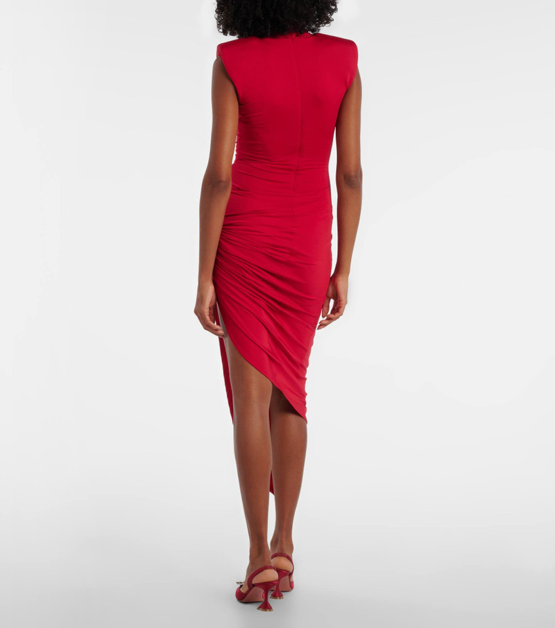 Asymmetric embellished midi dress 3