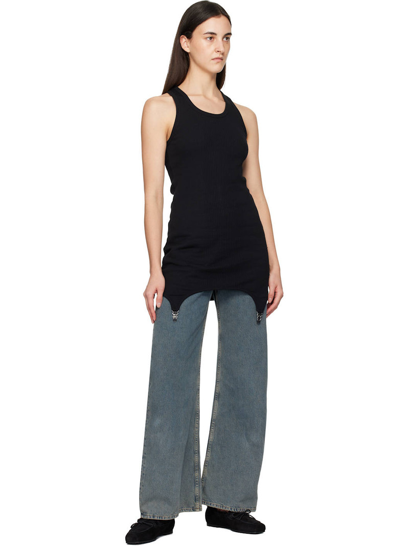 Aeyde Black Jasper Shearling Loafers outlook