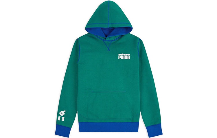 PUMA x The Hundreds Crossover Logo Printing Reversible Blue Green 598311-89 - 2