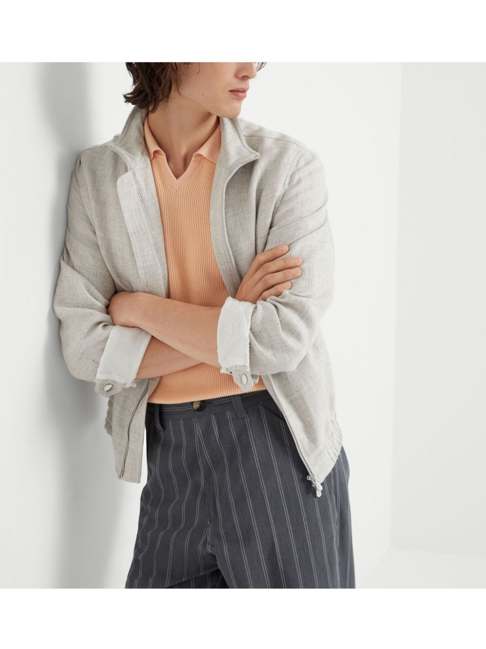 twill bomber jacket - 6