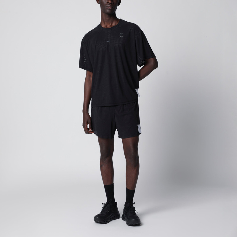 SATISFY Black Space-O 5" shorts outlook