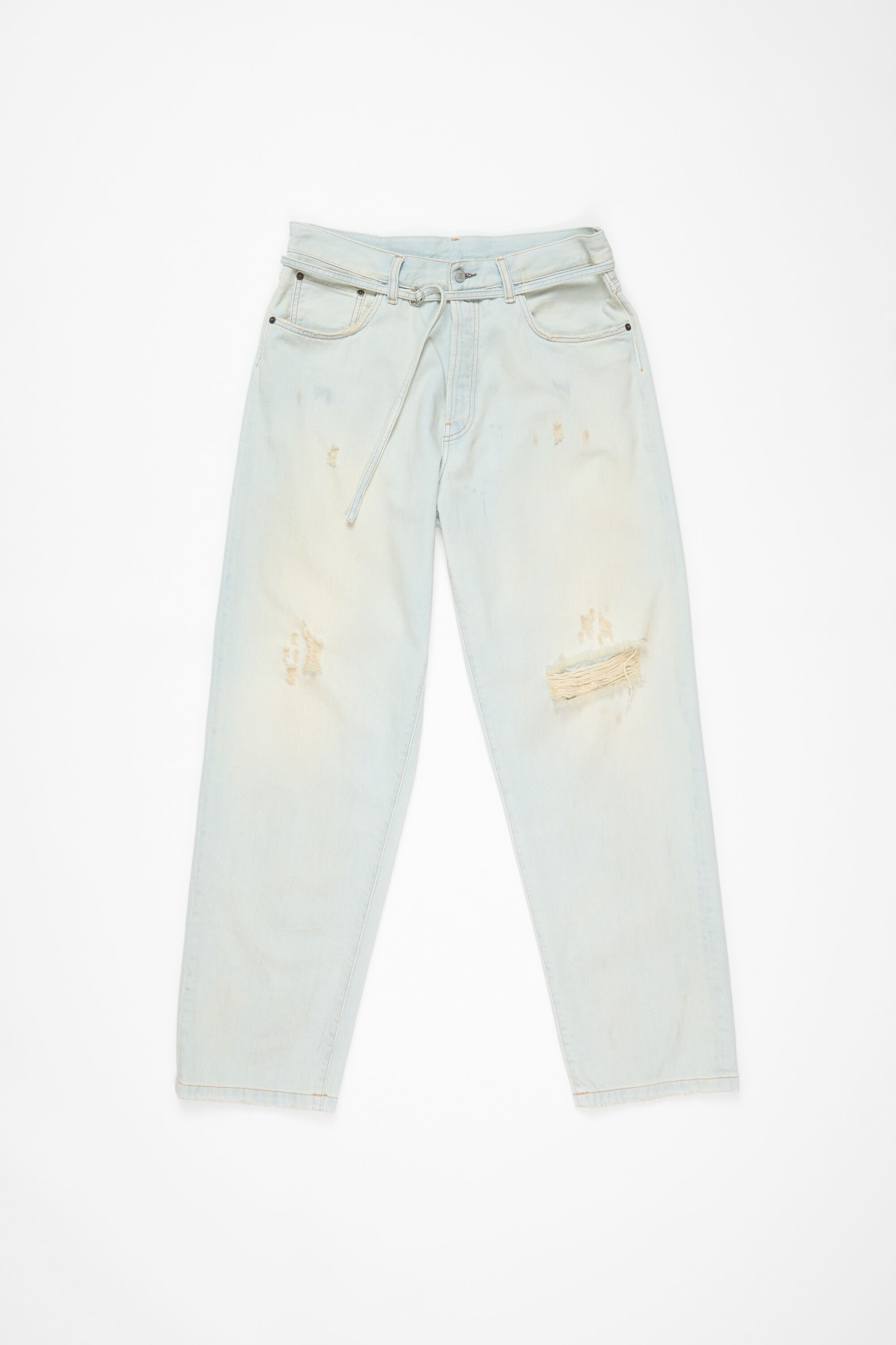 Loose fit jeans - 1991 Toj - Light blue/white - 9