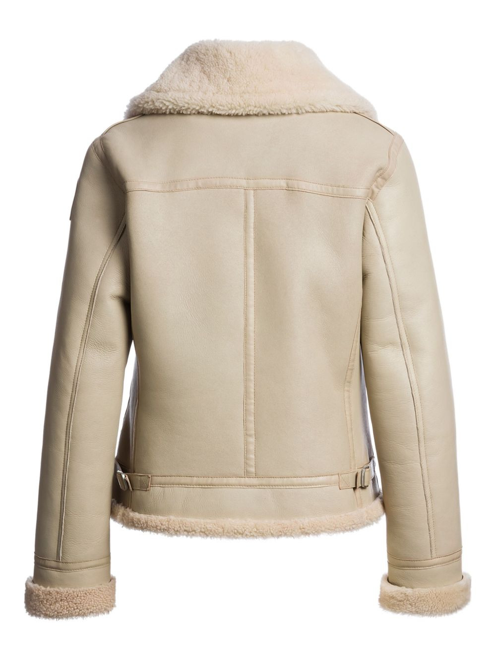 Gialean shearling-collar zip jacket - 2