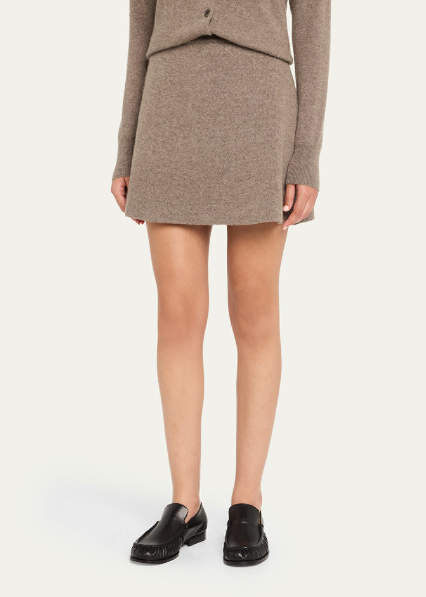 Clare Cashmere Mini Skirt - 4