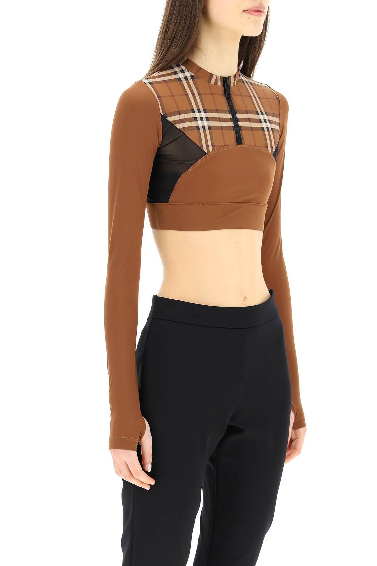 LONG-SLEEVED CROP TOP - 3