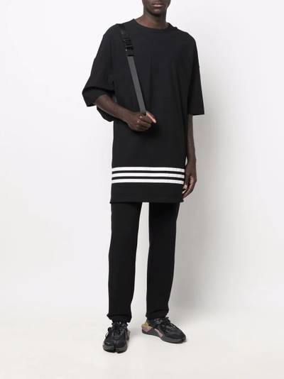 Y-3 stripe-detail short-sleeve T-shirt outlook