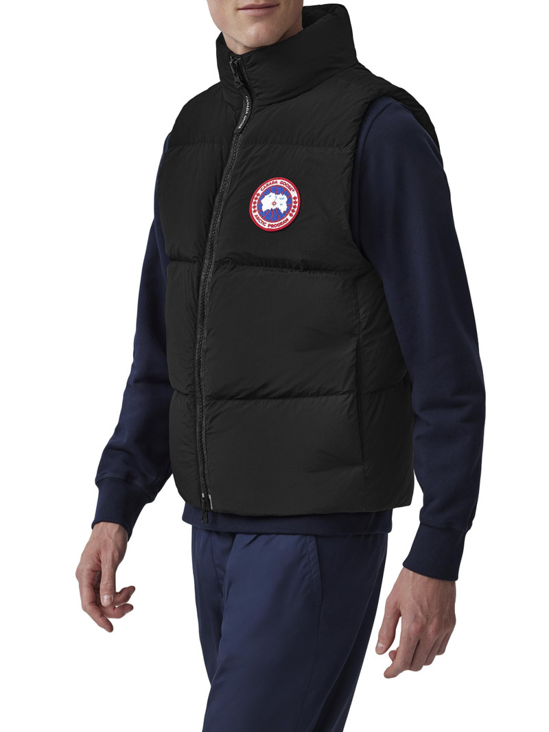 Men's Lawrence Puffer Vest - Black 4