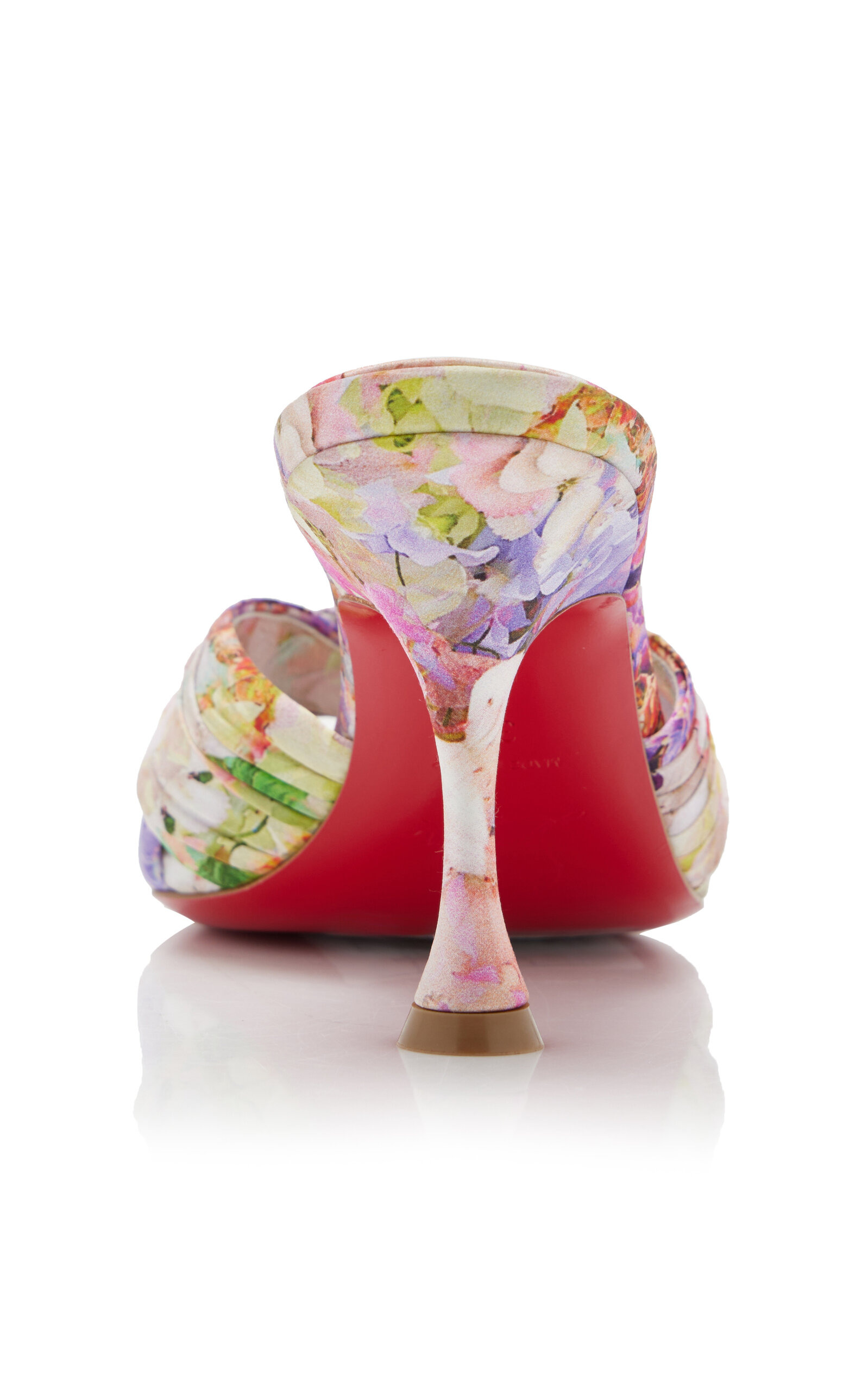 Nicol Is Back 85mm Crepe Satin Sandals multi - 4