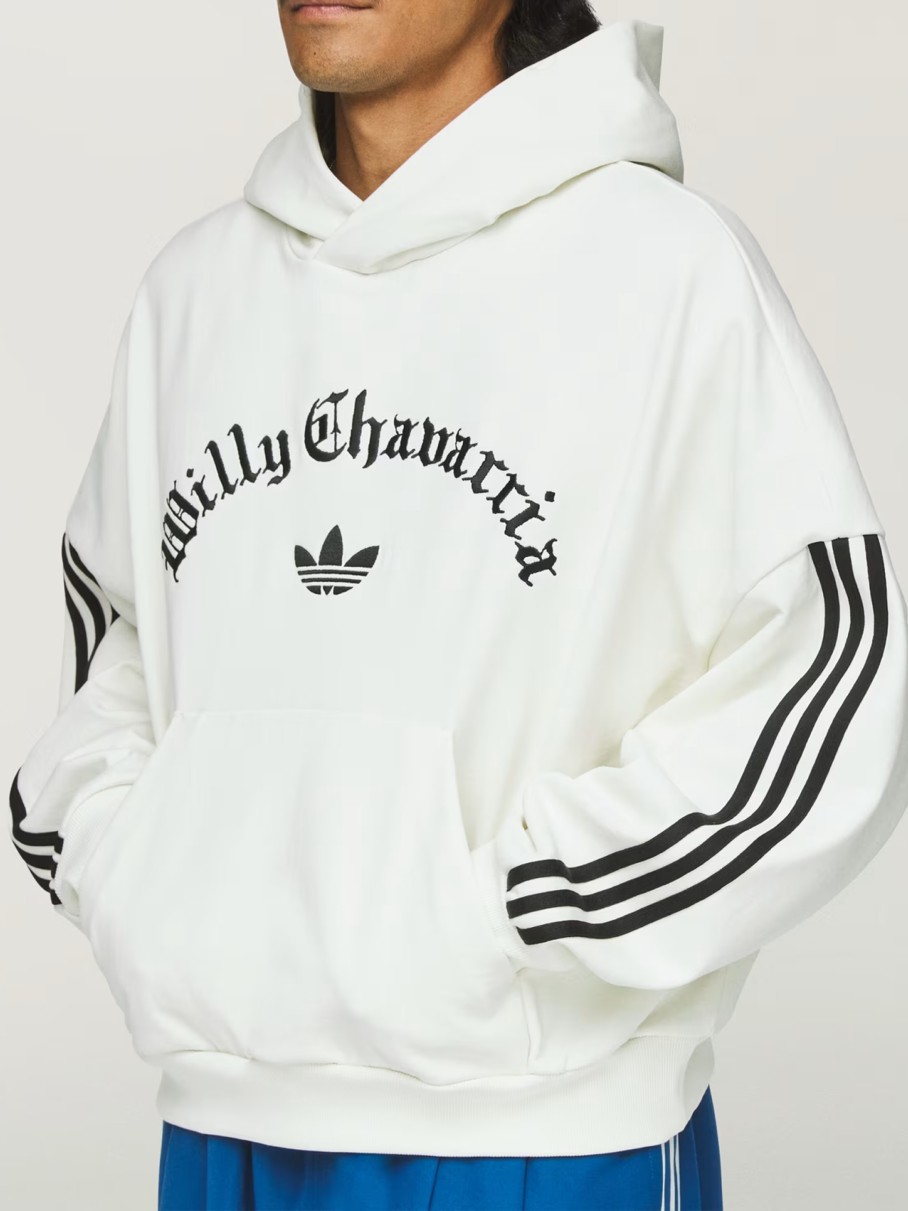 Adidas X Chavarria Trefoil Hoodie in Off White - 2