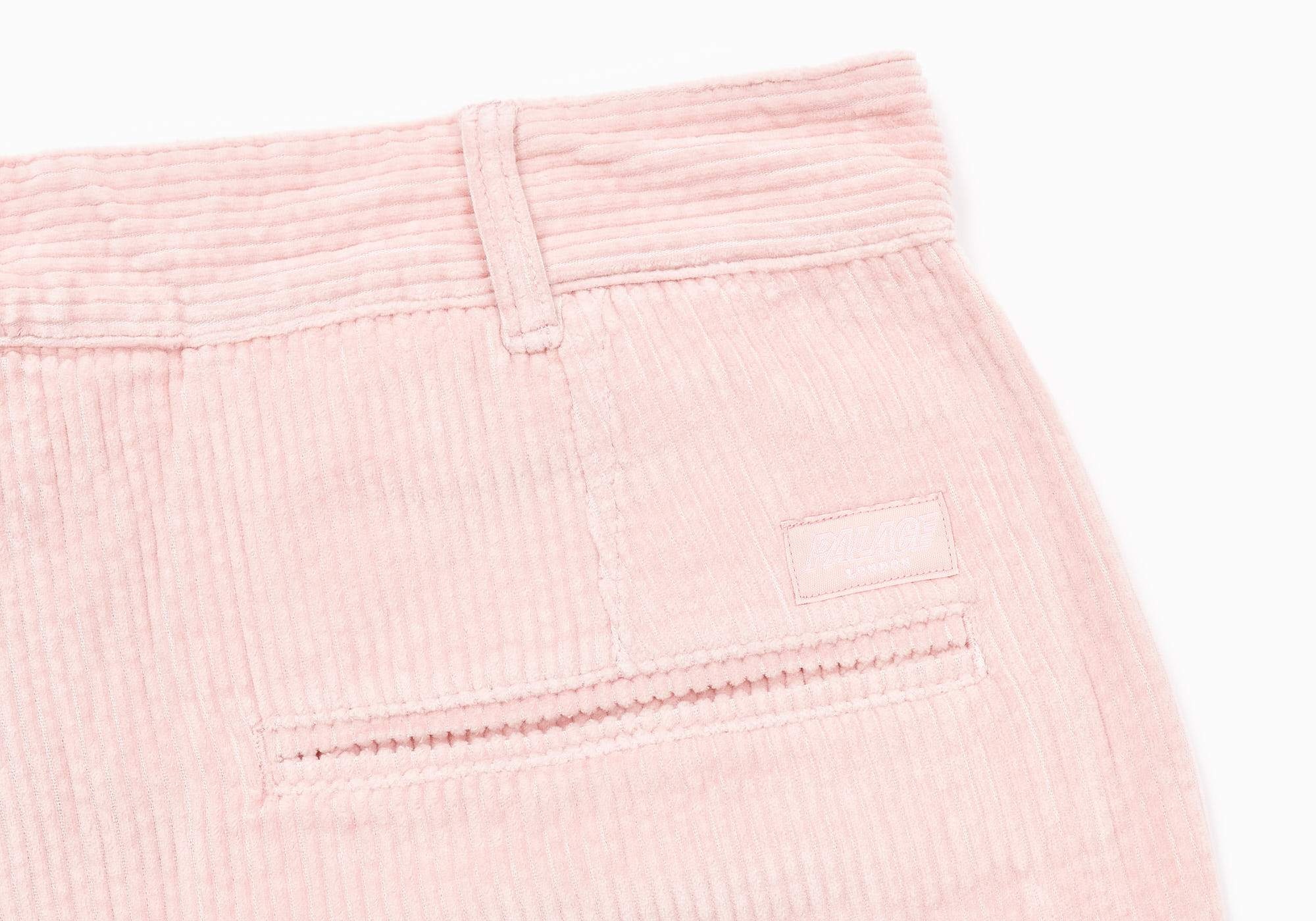 CORD PLAIN PANT PINK - 4