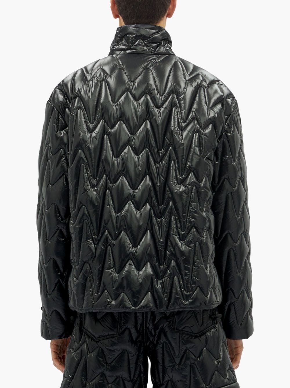 quilted padded jacket - 4