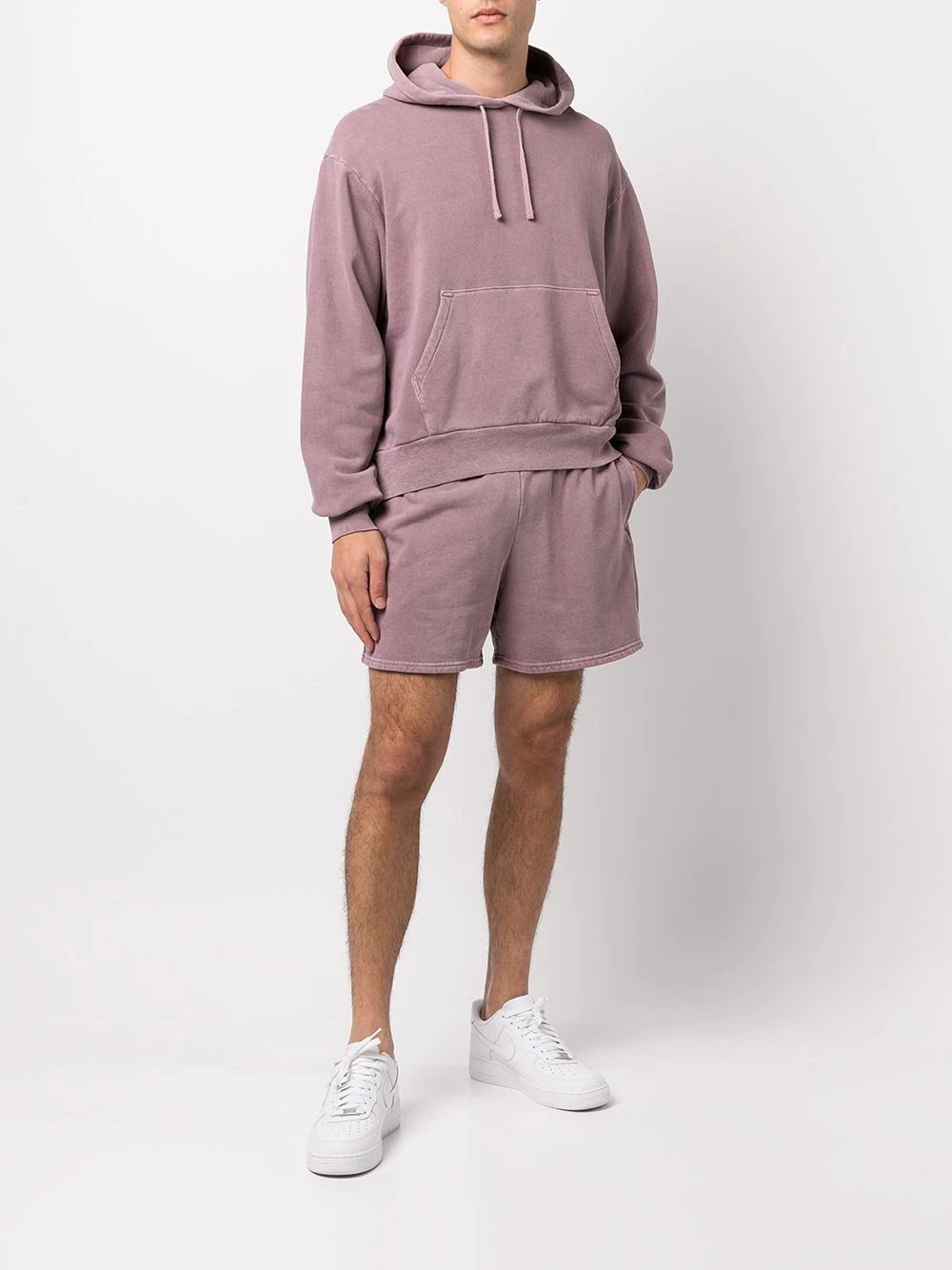 long-sleeved cotton hoodie - 2