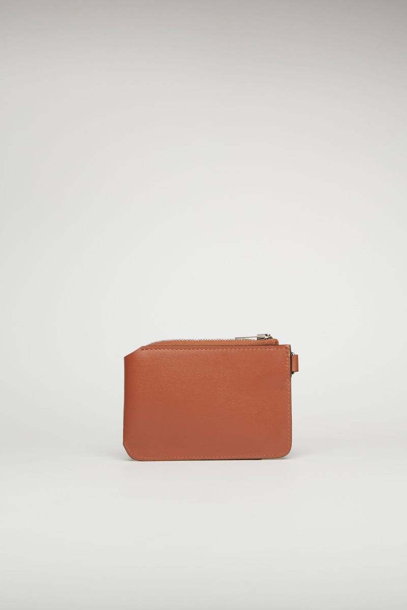 Acne Studios Keychain pouch almond brown outlook