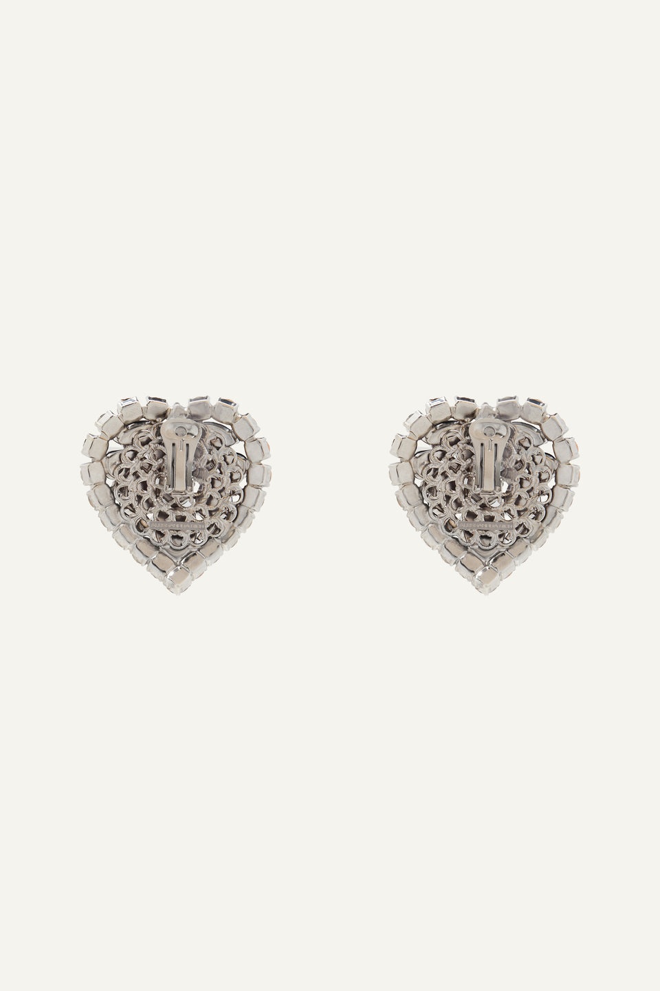 HEART CRYSTAL EARRINGS - 2