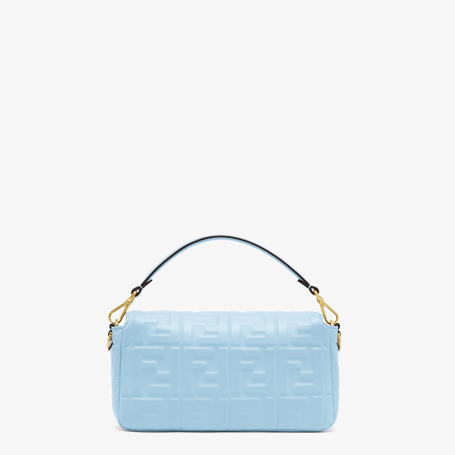 Light blue nappa leather bag - 3