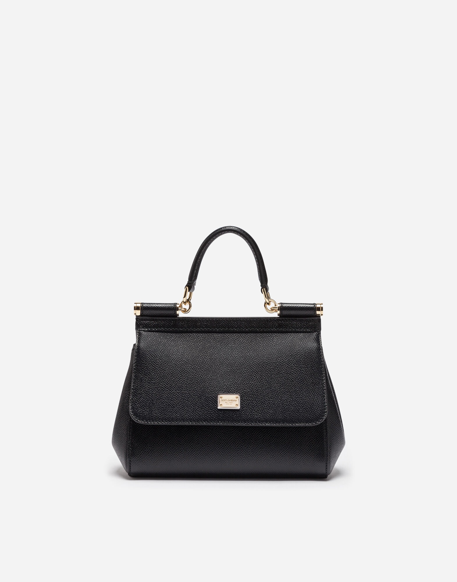 Small dauphine leather Sicily bag - 1