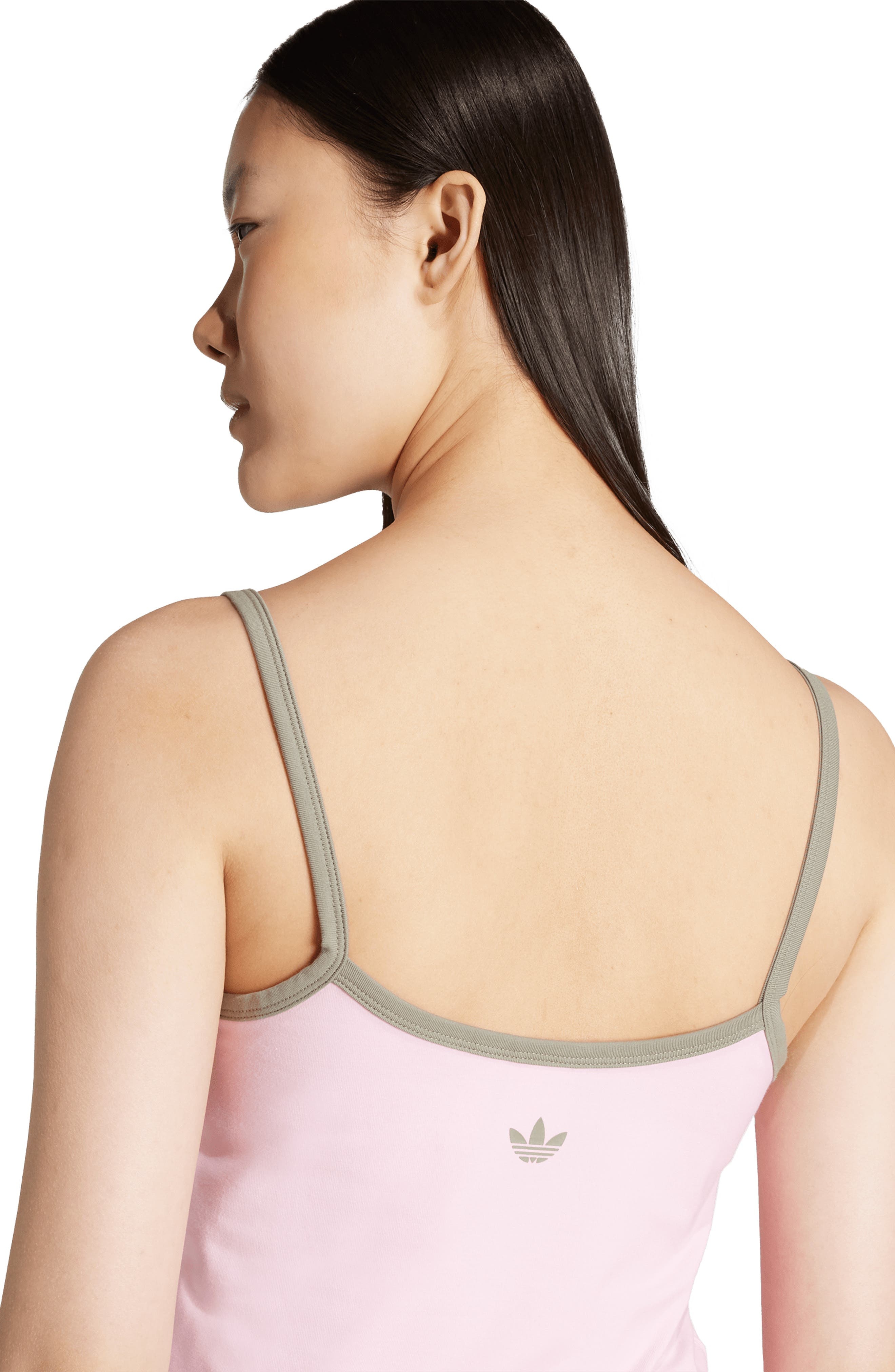 adidas Logo Camisole in True Pink at Nordstrom - 3